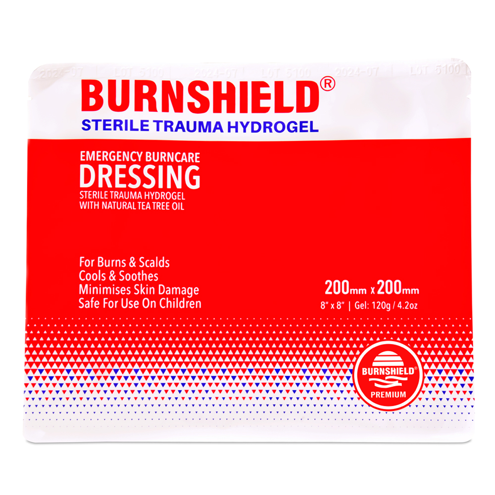 BURNSHIELD obvaz 20 x 20 cm